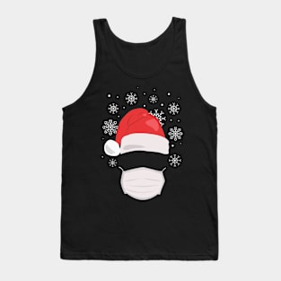 Christmas Santa Claus Santa Claus Mask Mouthguard Tank Top